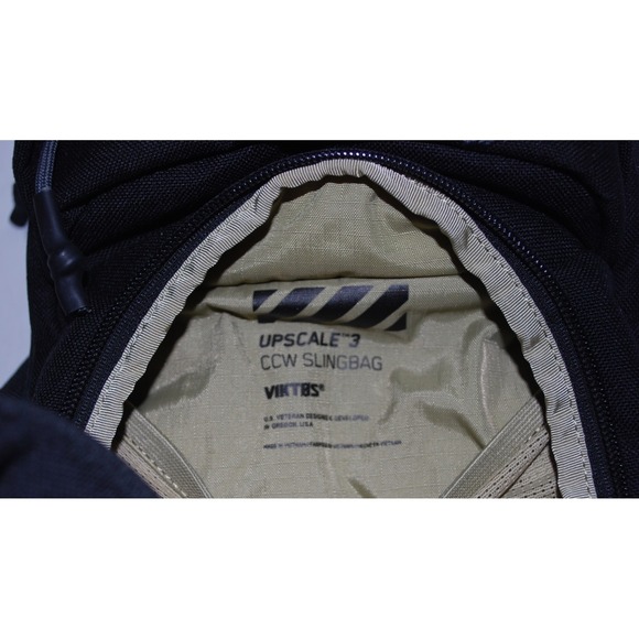 VIKTOS Upscale 3 Tactical Slingbag Water‑Resistant CCW Bag Logo Used - Picture 5 of 8